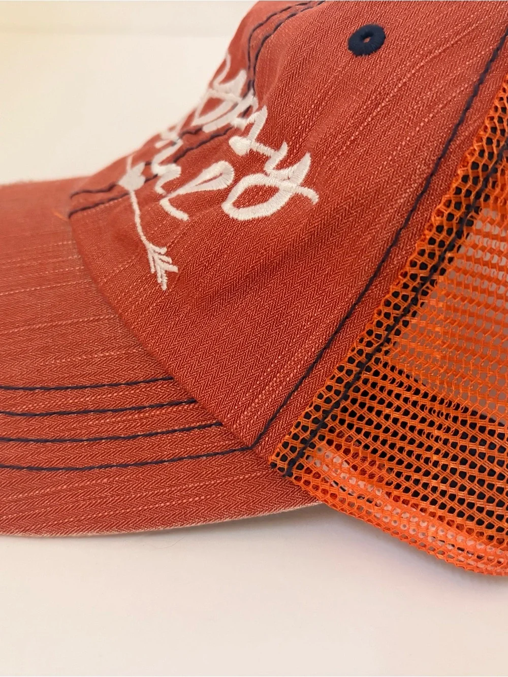Gypsy Soul Women's Orange Trucker Hat